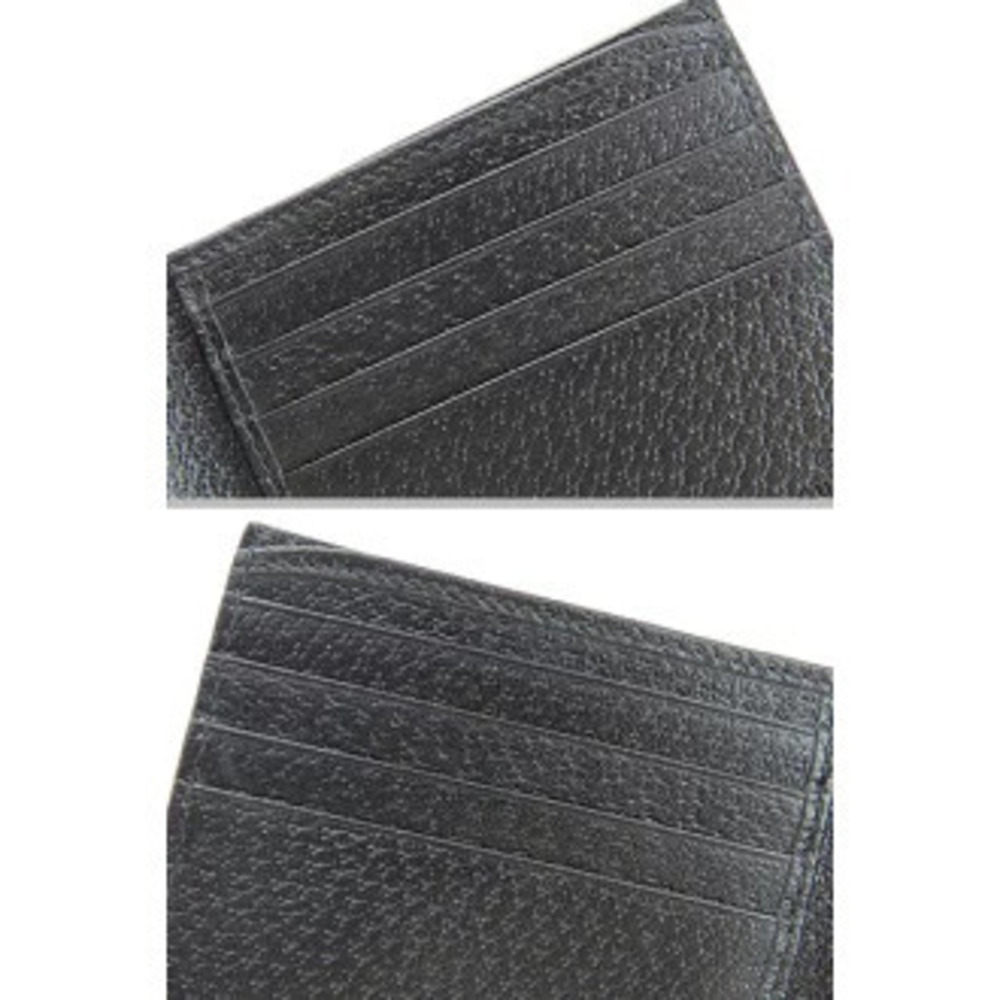 Gucci GG Marmont Leather Bi fold Wallet Compact Black Calf - Picture 7 of 9